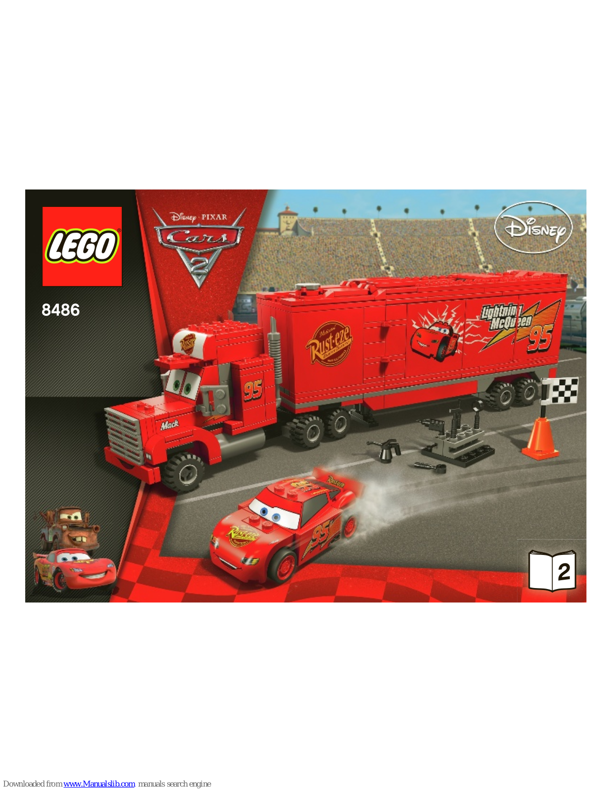 LEGO 8486 Mack's Team Truck Assembly Manual