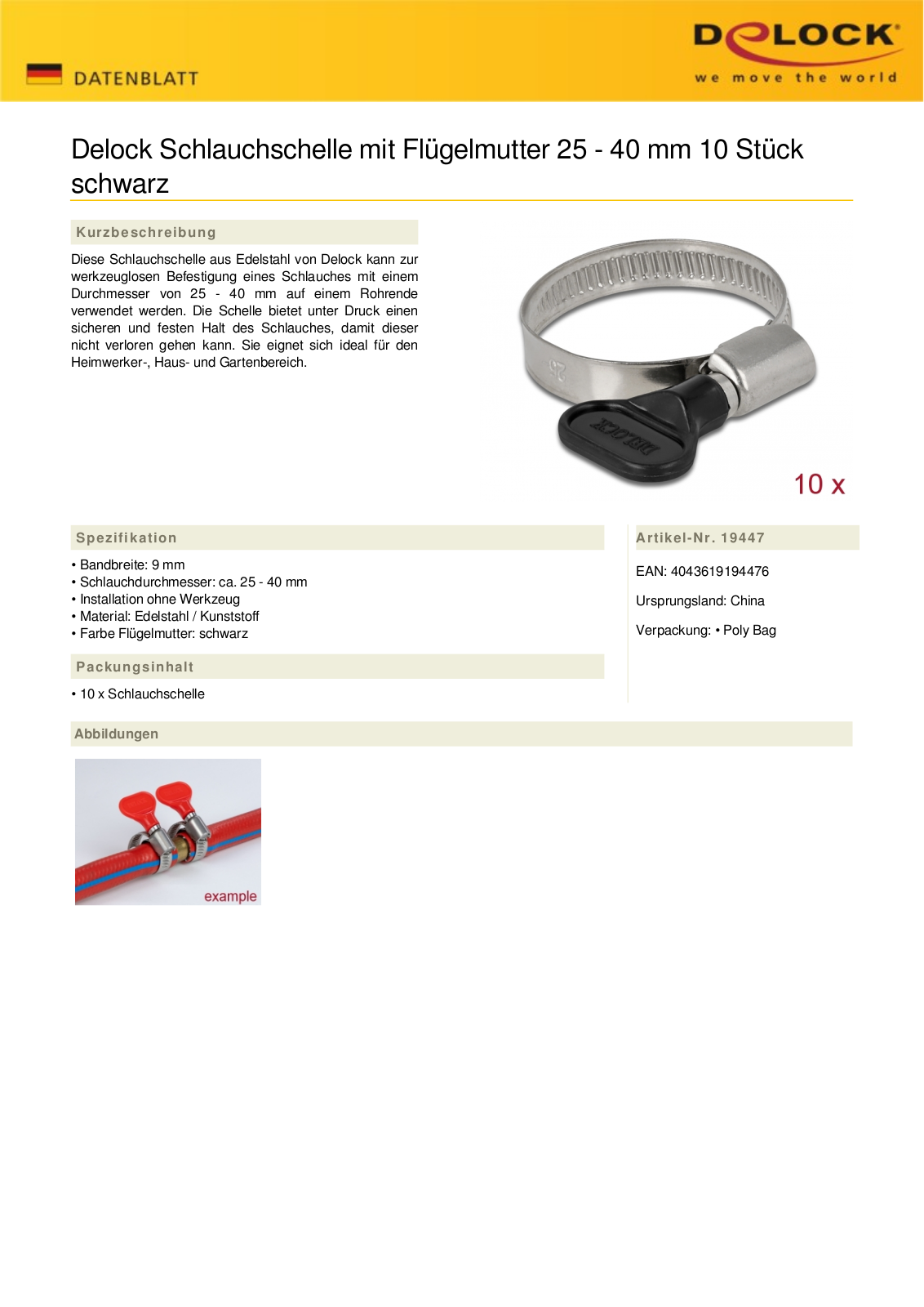 DELOCK 19447 Instructions - ManualMachine.com