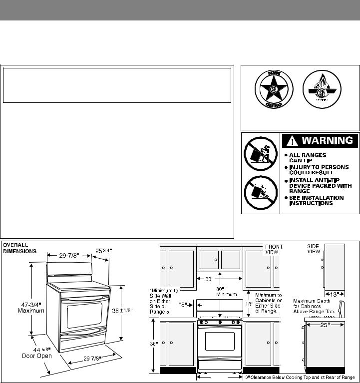 Electrolux EW3LGF65GS Installation Guide