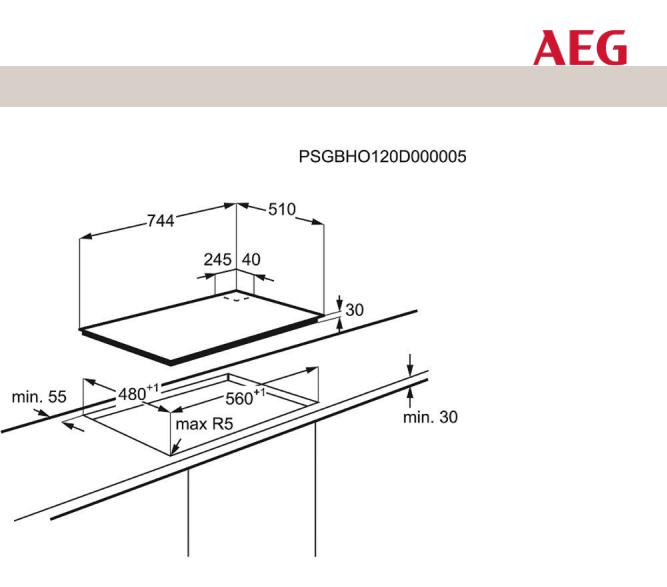 AEG HG755450SY USER MANUAL