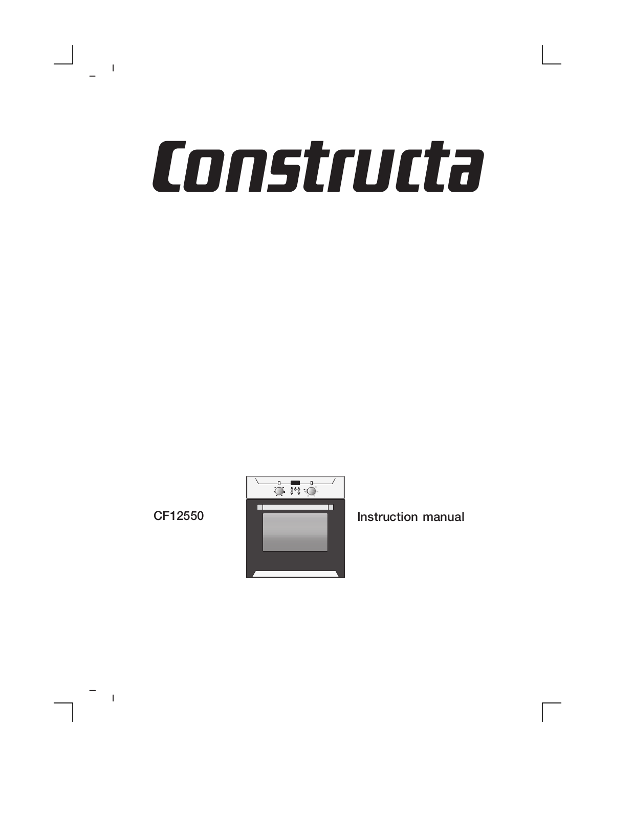 Constructa CF12550 User Manual