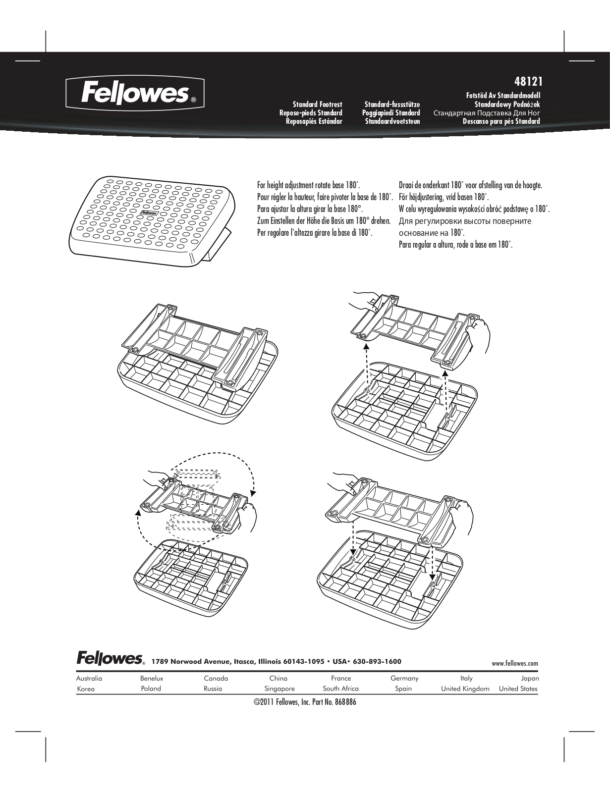 Fellowes 48121 User Manual