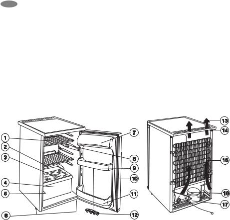 Zanussi ZRG315CWE User Manual