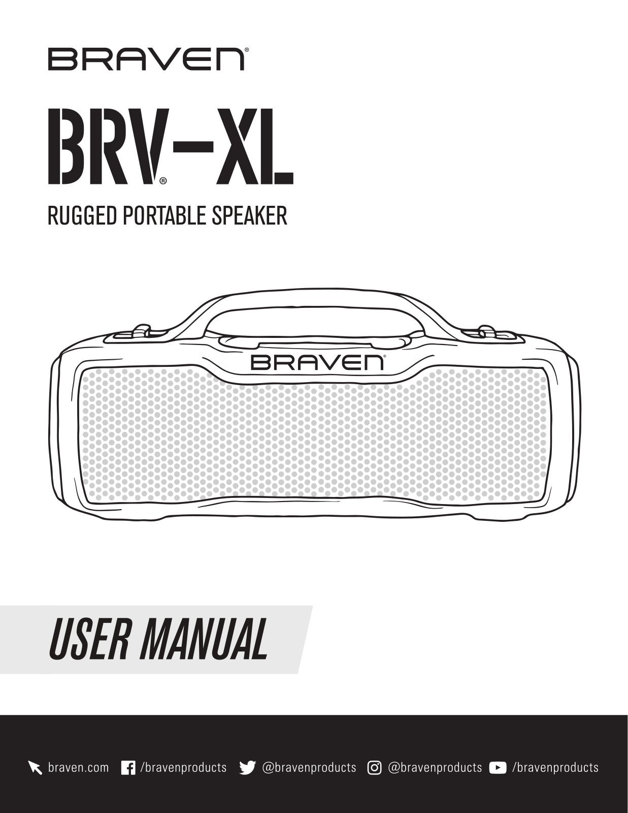 Braven Brv-xl User Manual