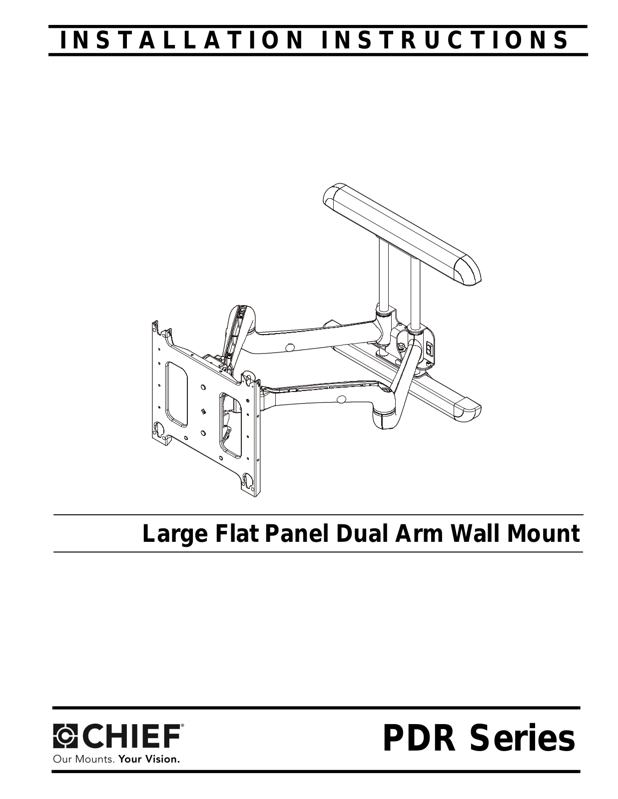 CHIEF PDRUB User Manual