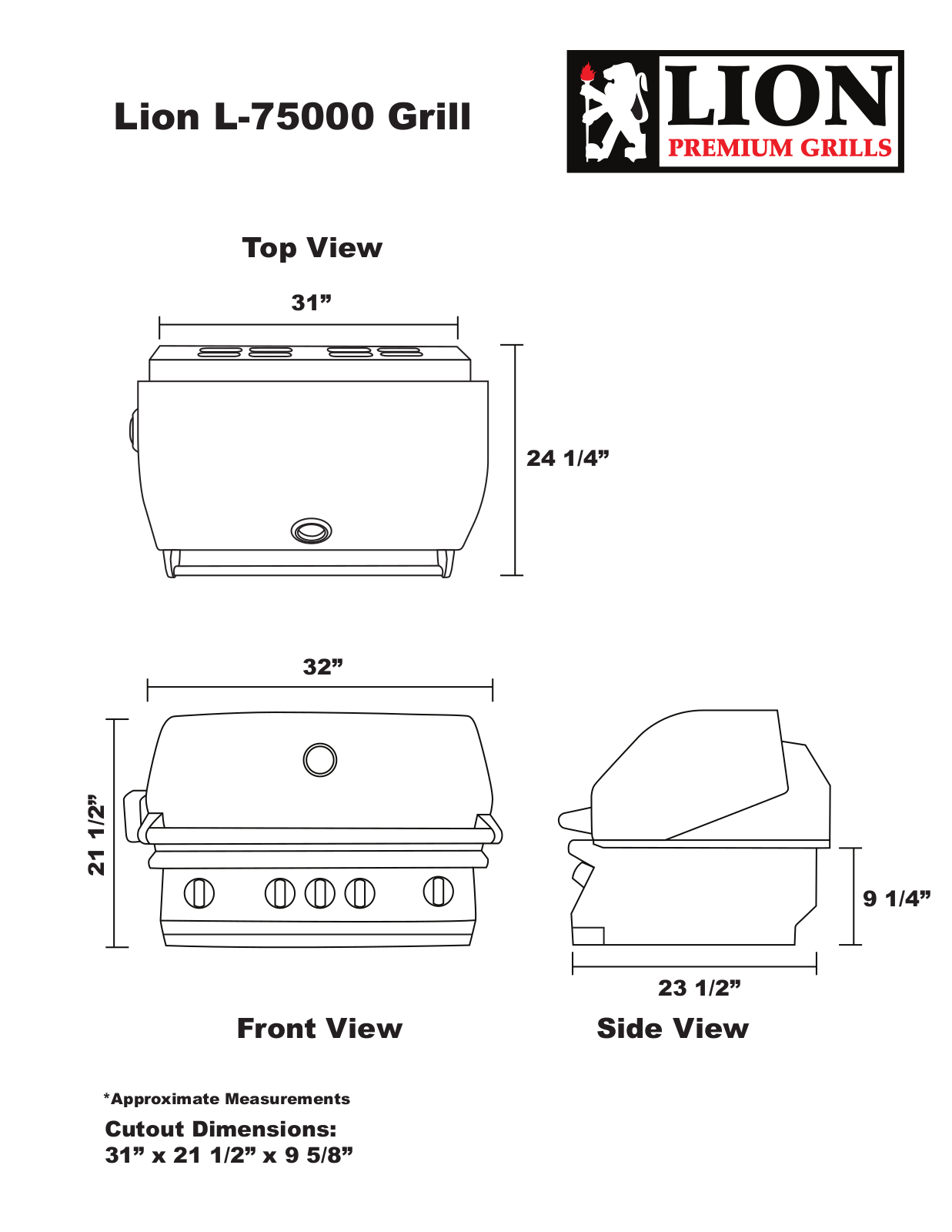 Lion 90103, 90104, 90106, 90105, 90108 User Manual