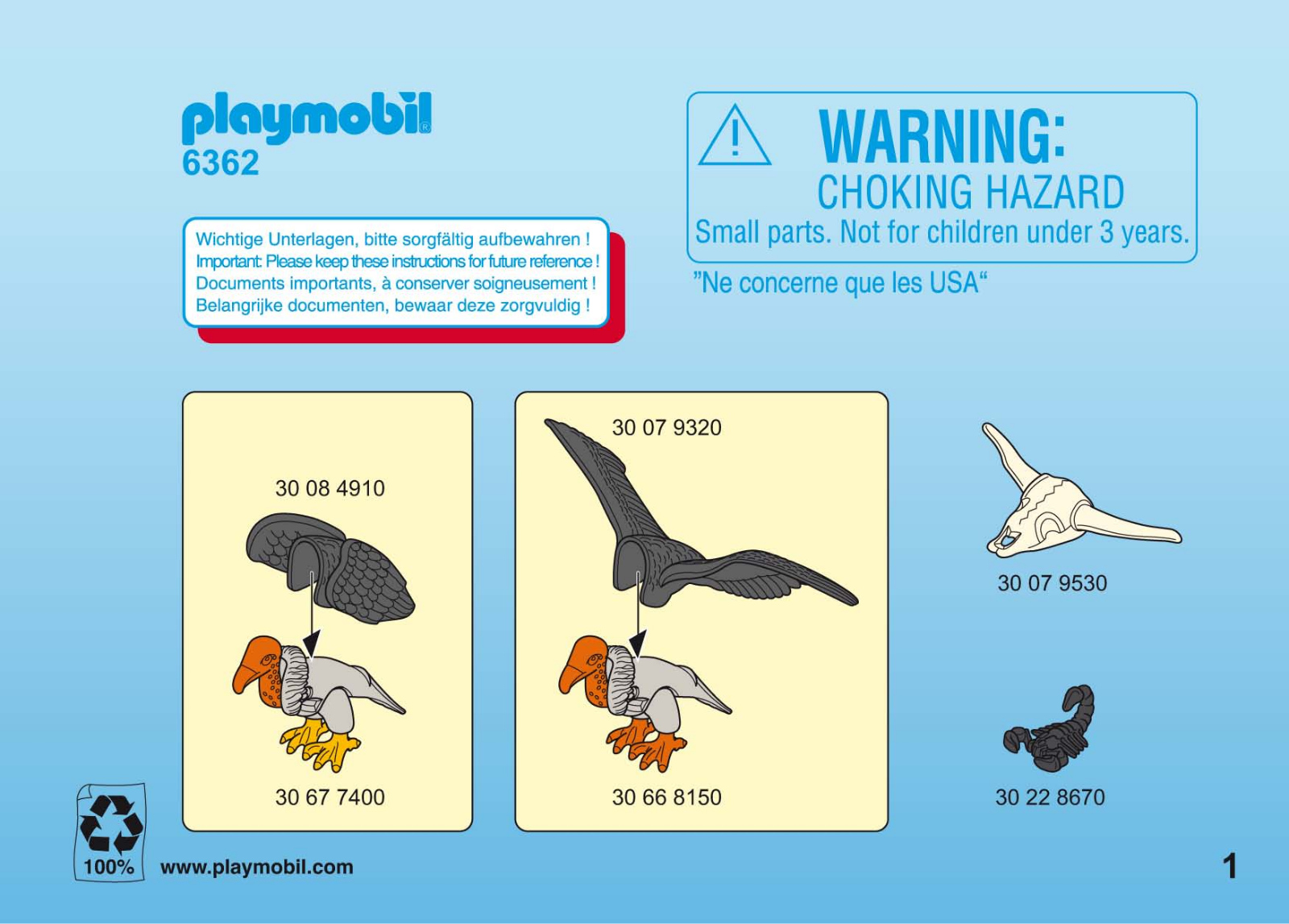 Playmobil 6362 Instructions