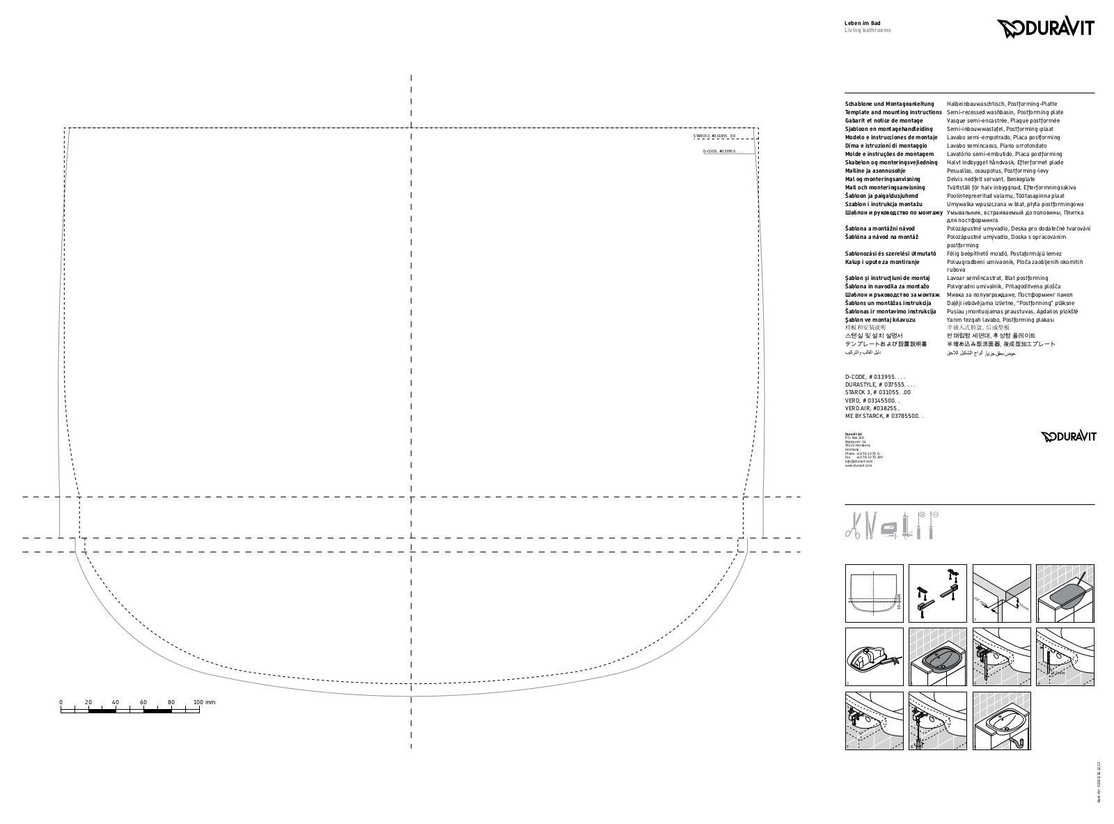 Duravit CBWE1213 Installation & Assembly - ManualMachine.com