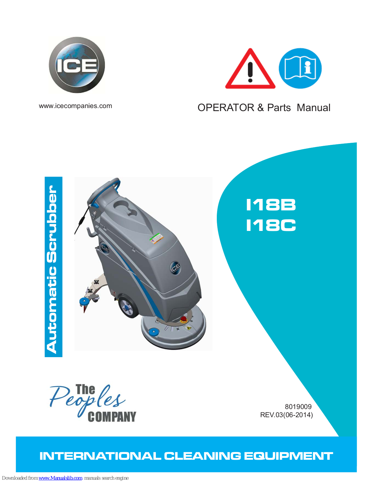 Ice I18B, I18C Operator's Manual