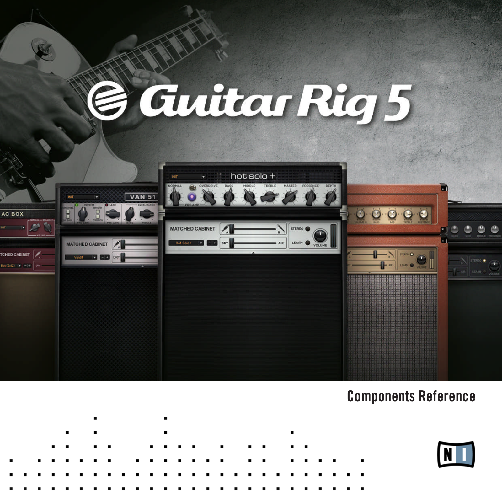 NATIVE INSTRUMENTS Guitar Rig 5 Référence des composants