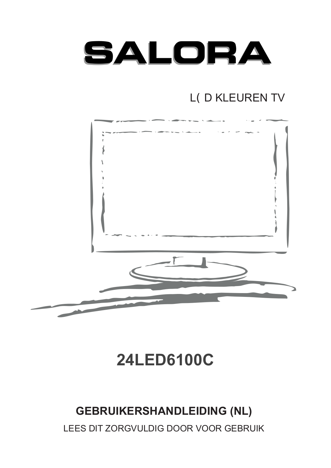 Salora 24LED6100C User Manual