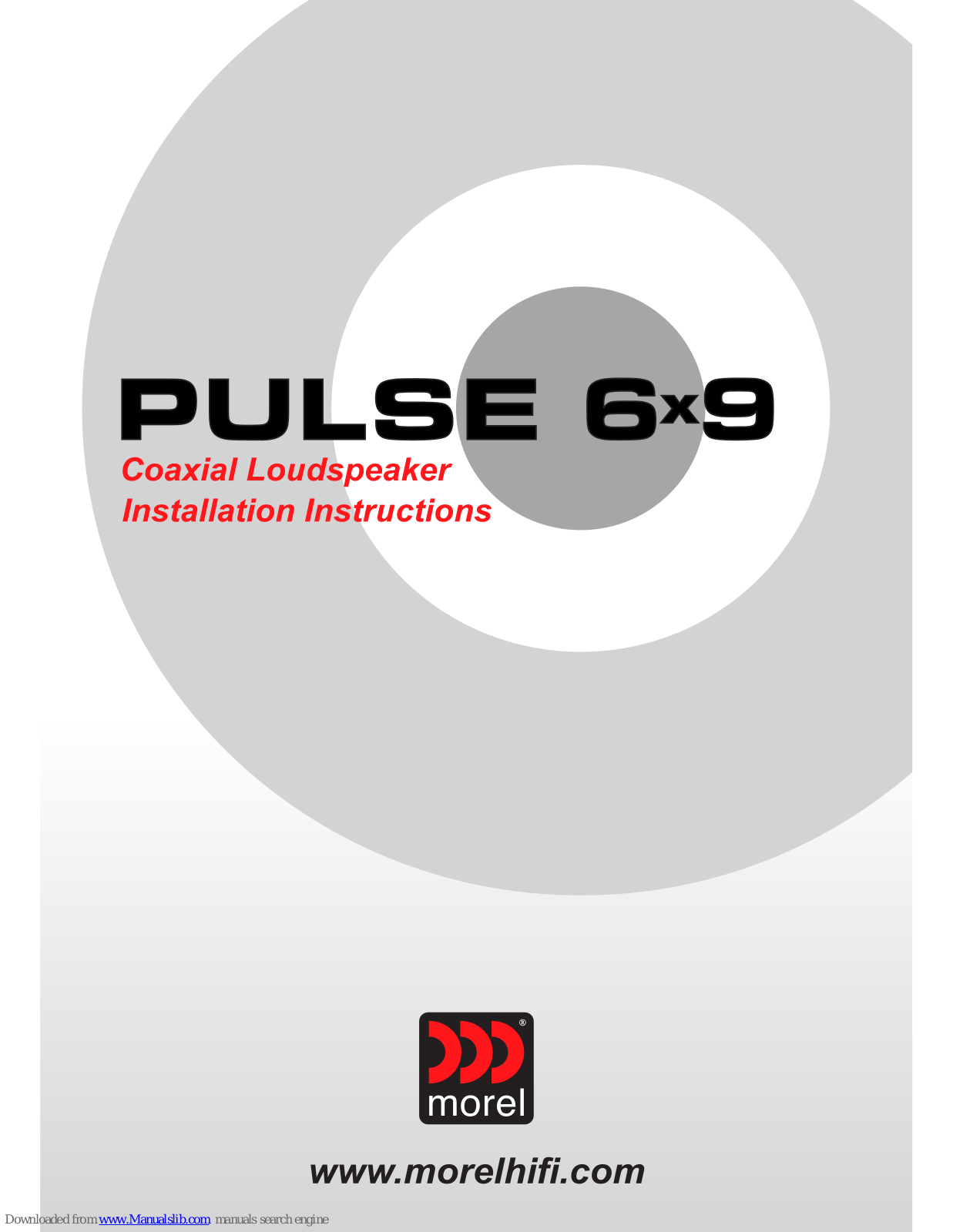 Morel Pulse  PULSE 6x9 Install Manual