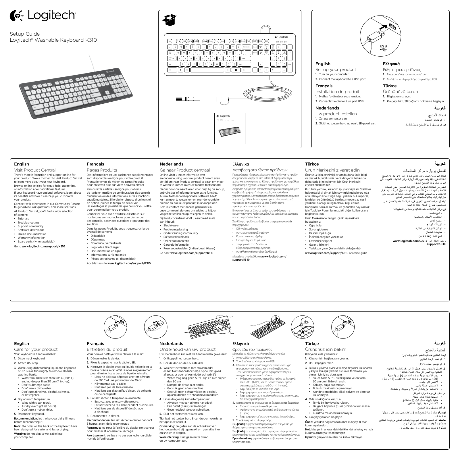 LOGITECH K310 User Manual