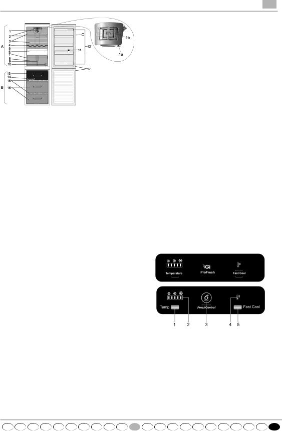 Whirlpool KGN 3383 A2 FRESH IL, KGN 3392 A2 FRESH IL, WBE3677 NFC TS, WBE3377 NFC W, WBE33772 NFC TS INSTRUCTION FOR USE