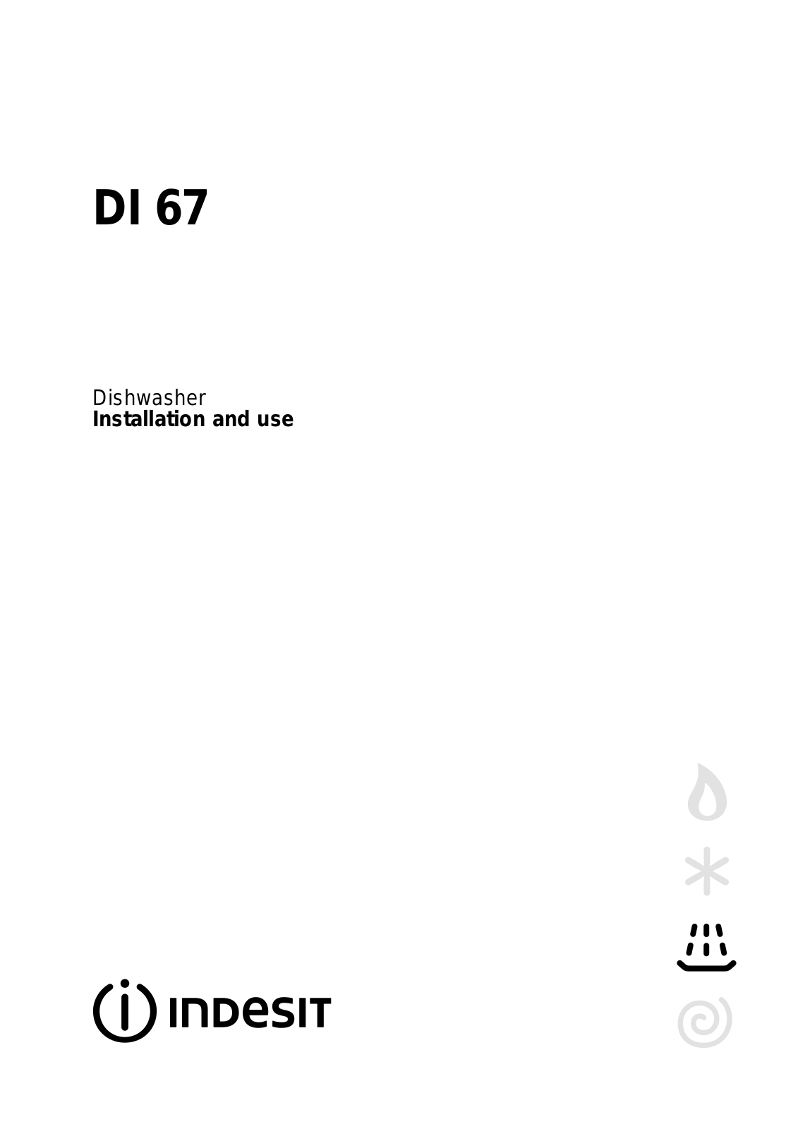 Indesit DI 67 User Manual