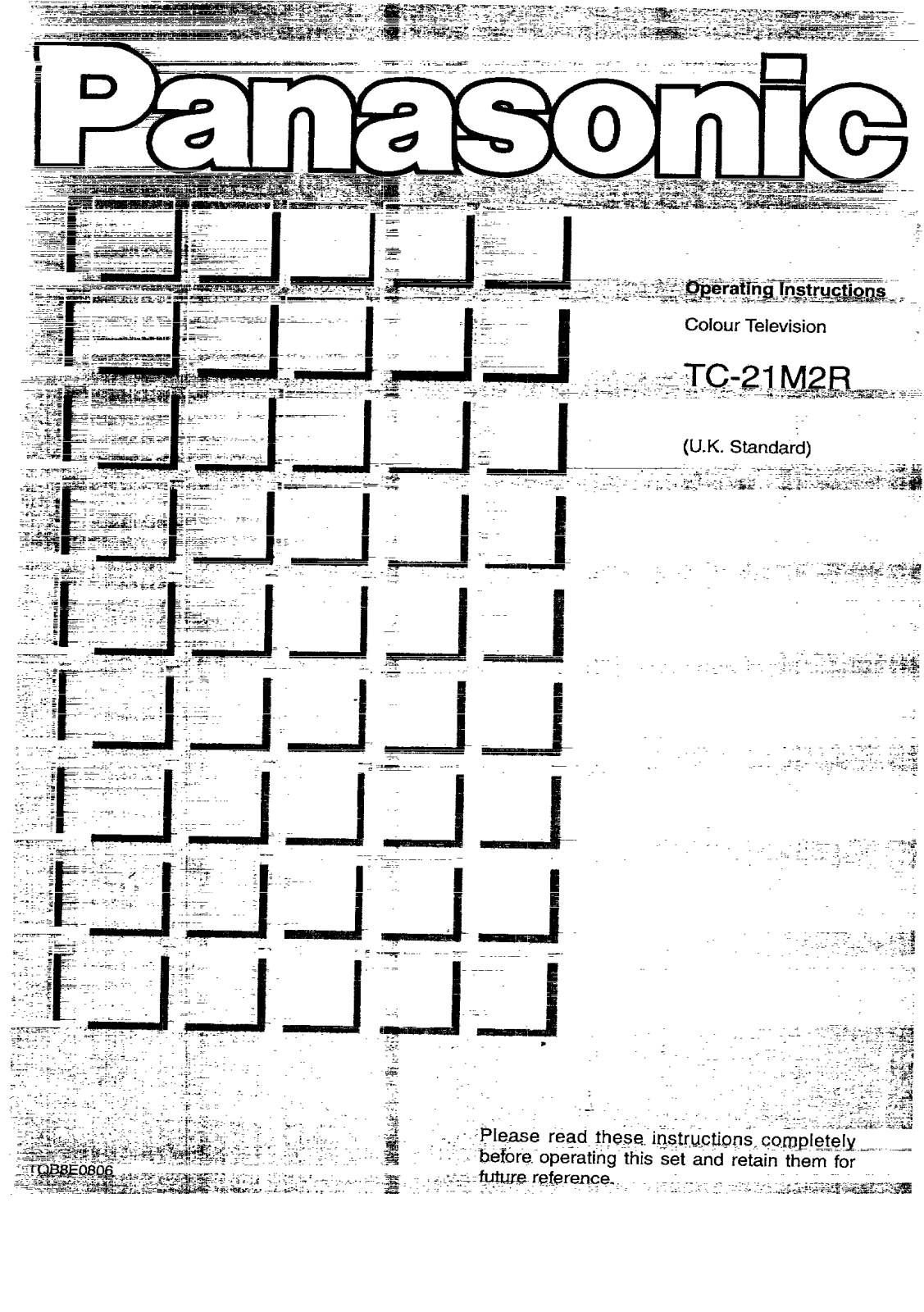 Panasonic TC-21M2R User Manual