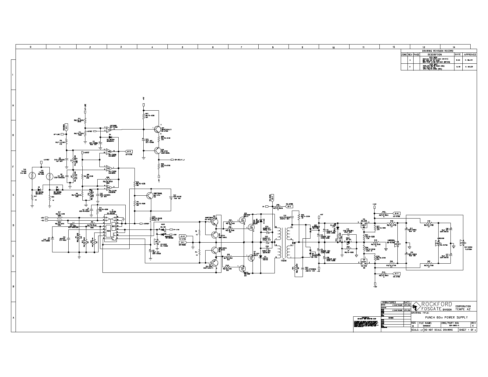 Rockford Fosgate Punch 60 Mk9 Schematic