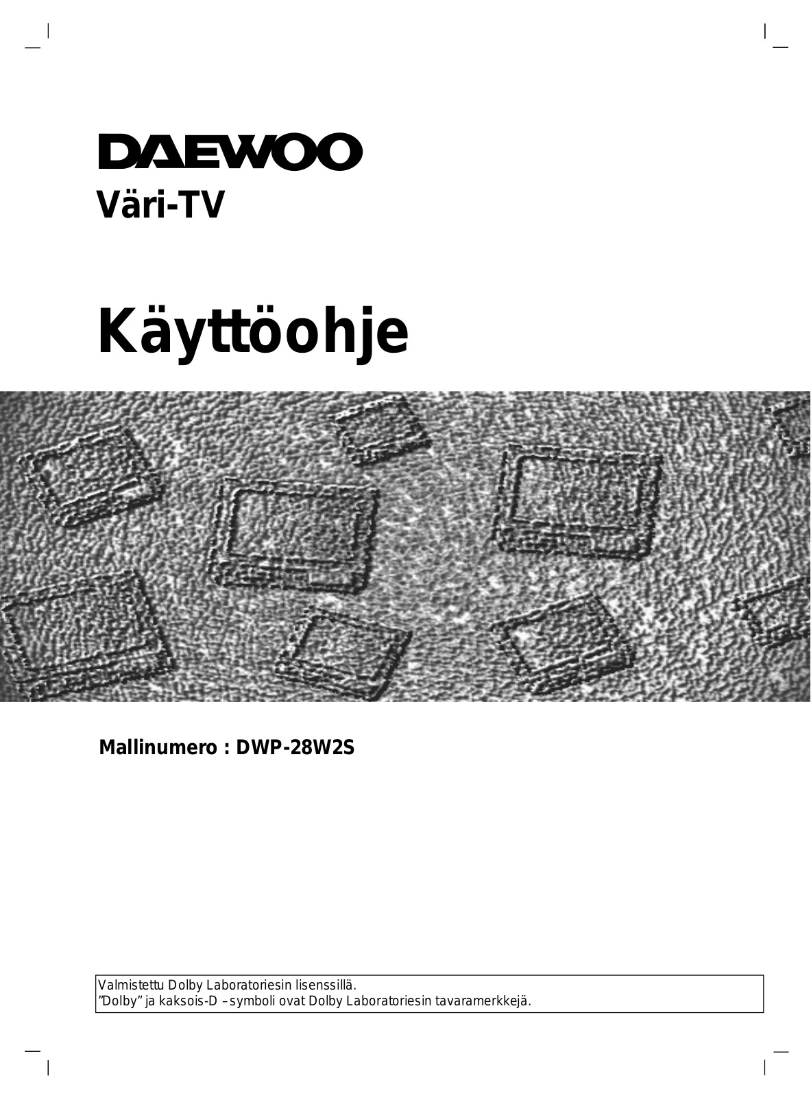 Daewoo DWP-28W2S User Manual