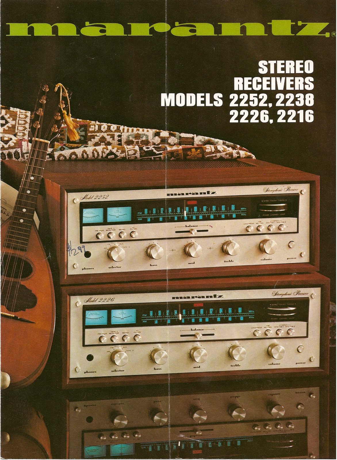 Marantz 2216, 2226, 2252, 2238 Datasheet