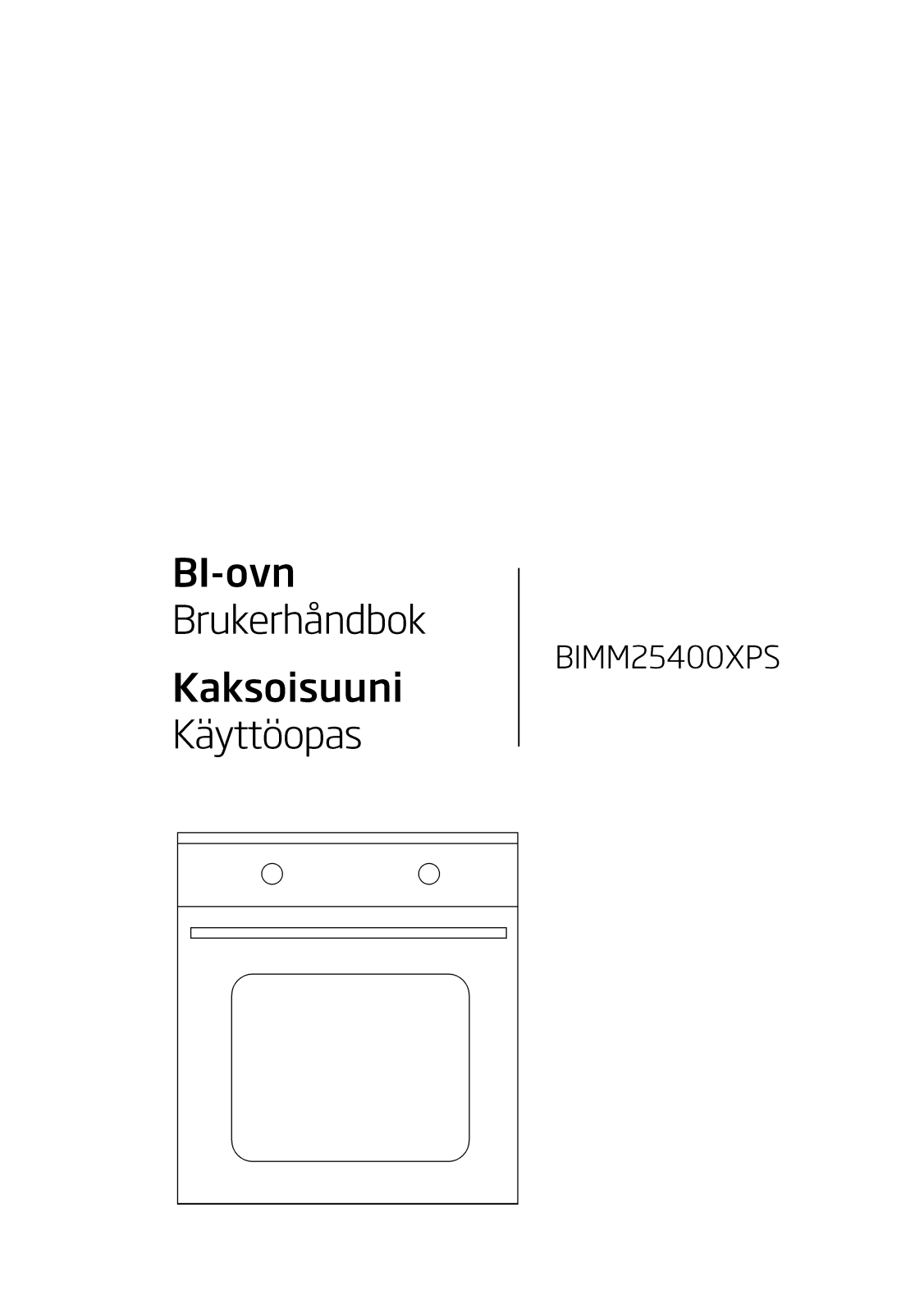 Beko BIMM25400XPS User manual