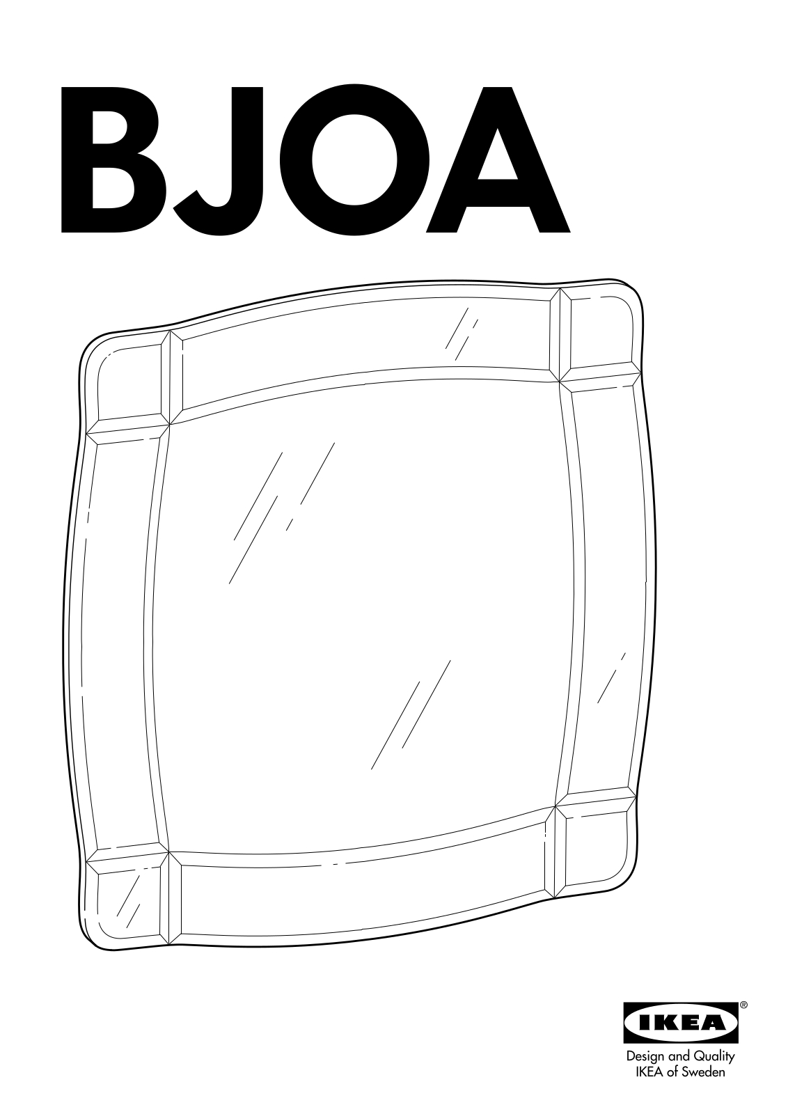 IKEA BJOA User Manual