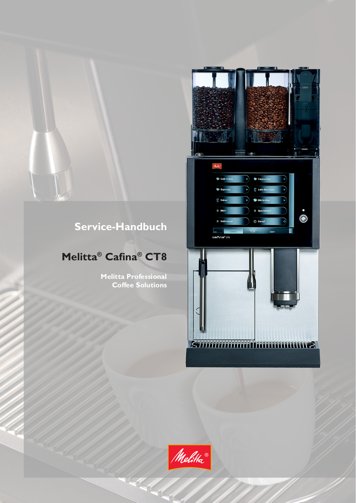 Melitta CT8 Service Manual