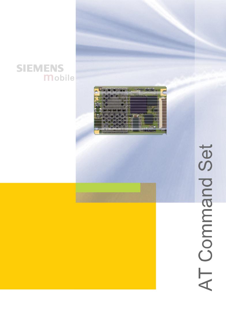Siemens MC39i User Manual