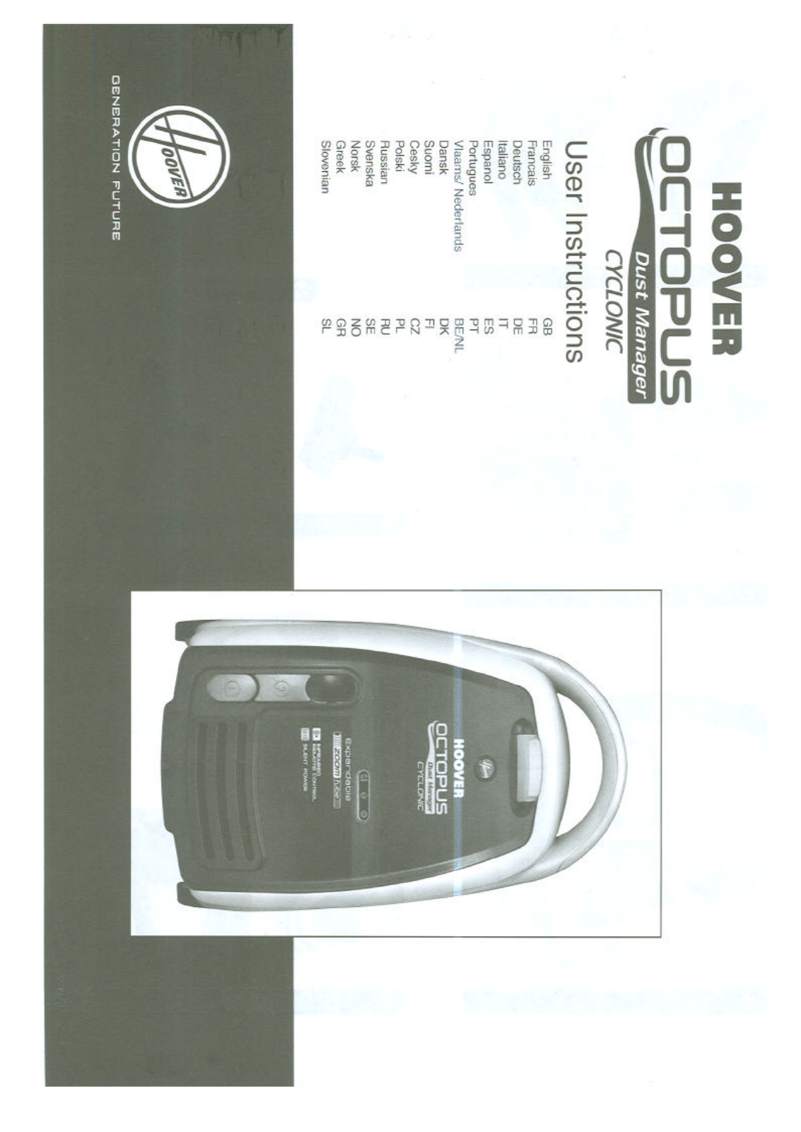 HOOVER TCO200, TBO230, TCO 205 User Manual