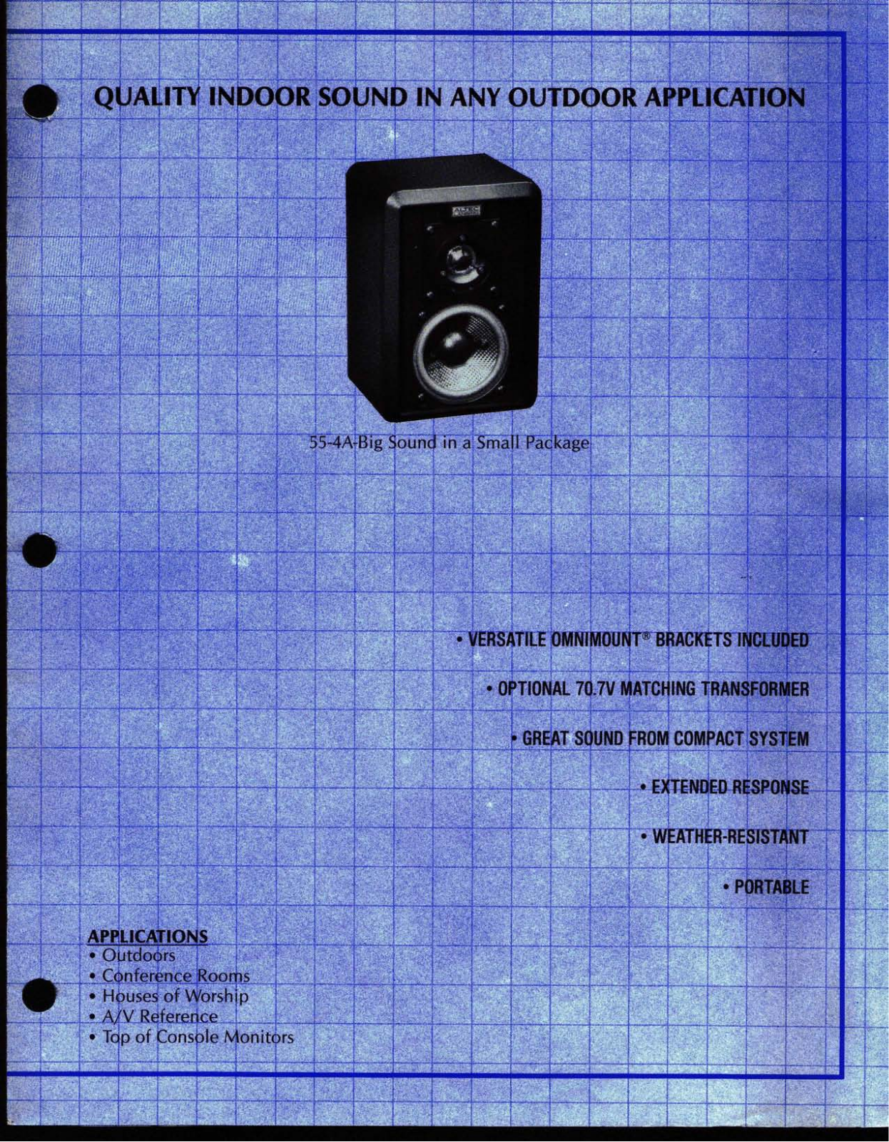 Altec lansing 55-4A User Manual