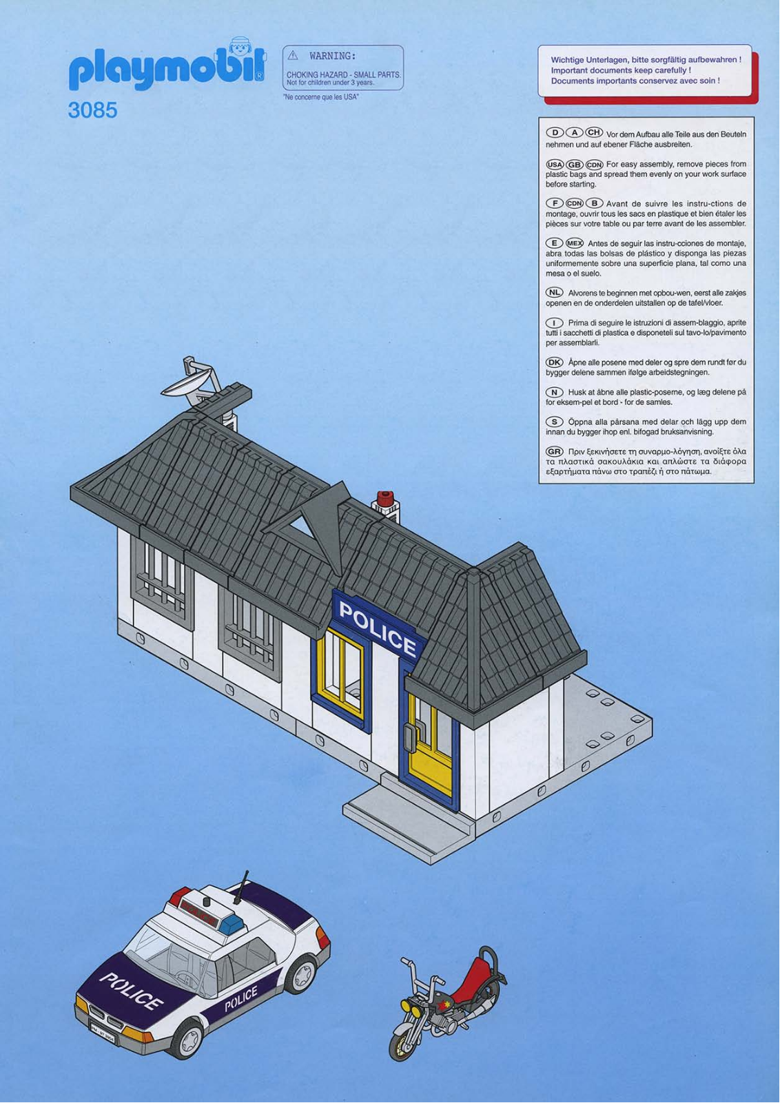 Playmobil 3085 Instructions