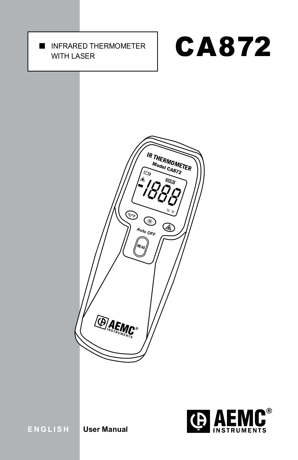 Aemc instruments CA872 User Manual