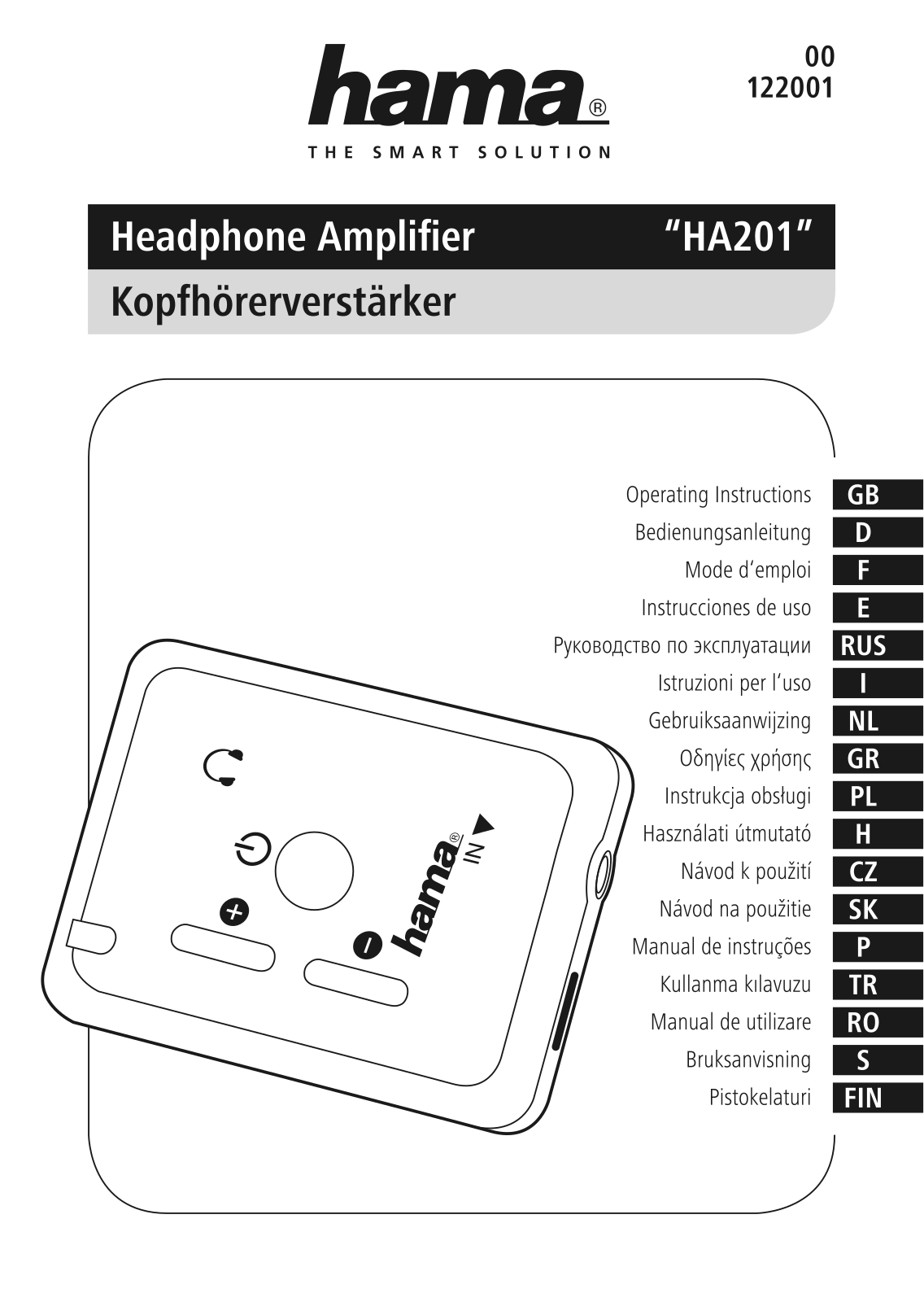 Hama HA-201 Service Manual