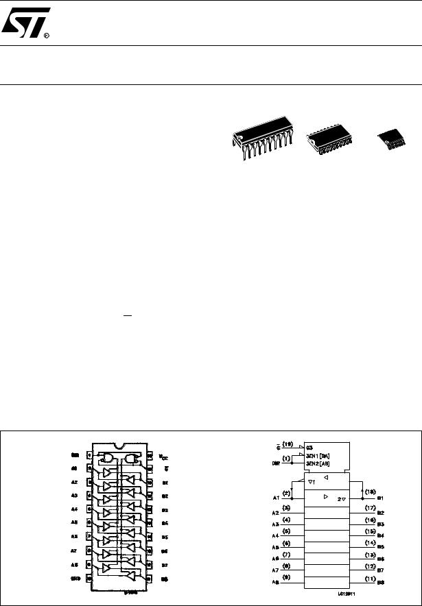 ST M74HCT245 User Manual