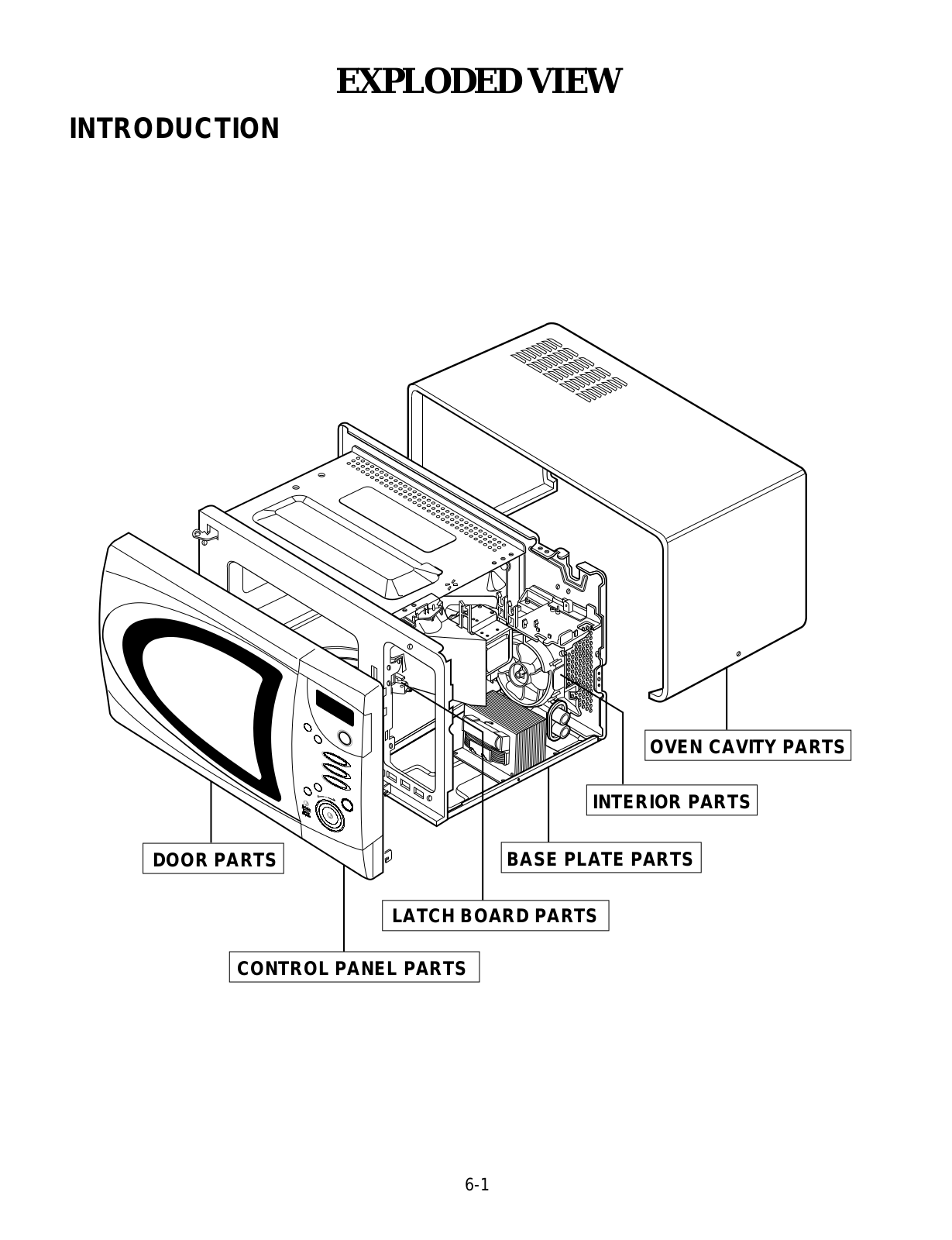 LG MH-516XF Service Manual