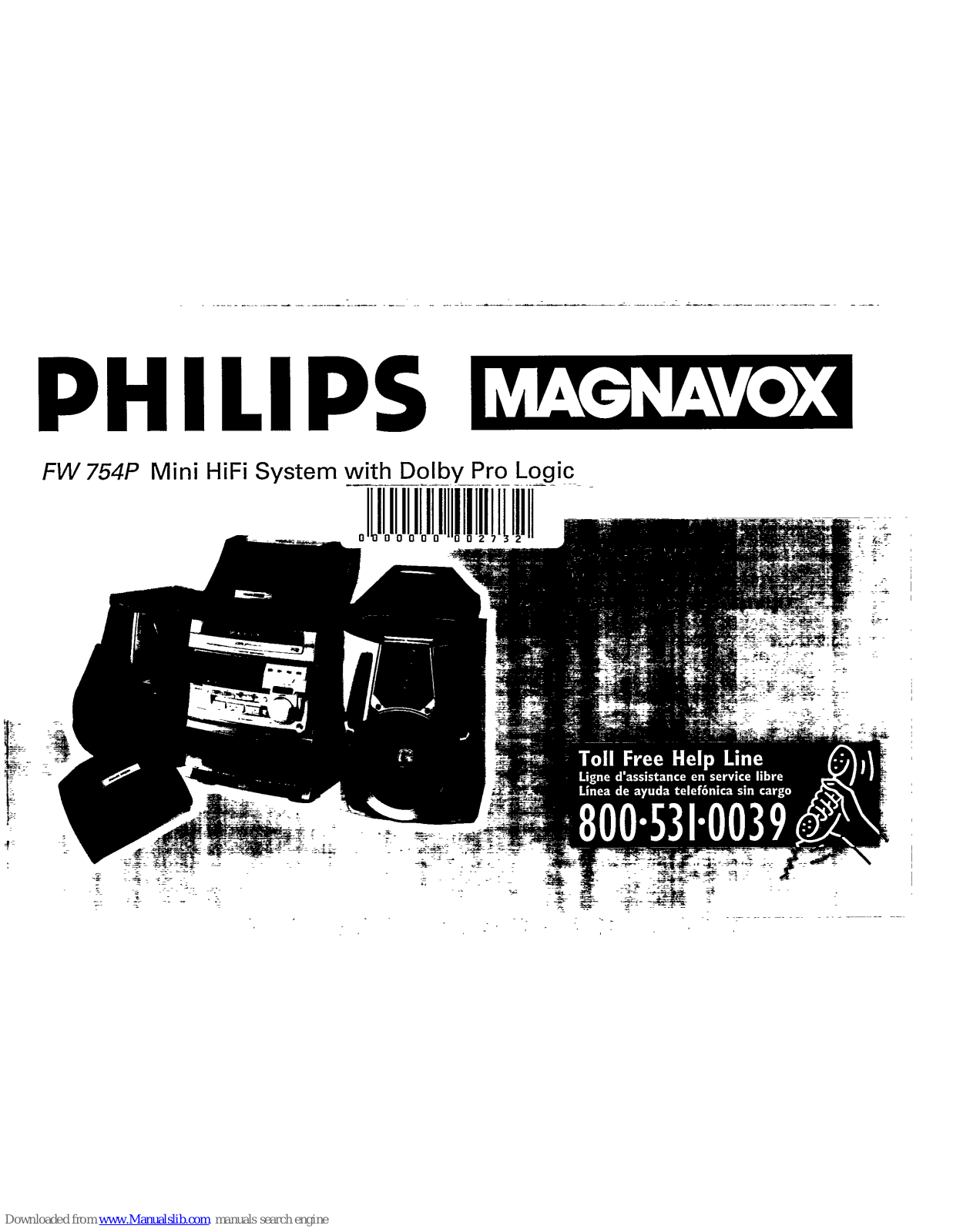 Philips/Magnavox Magnavox FW 754P, FW 754P User Manual