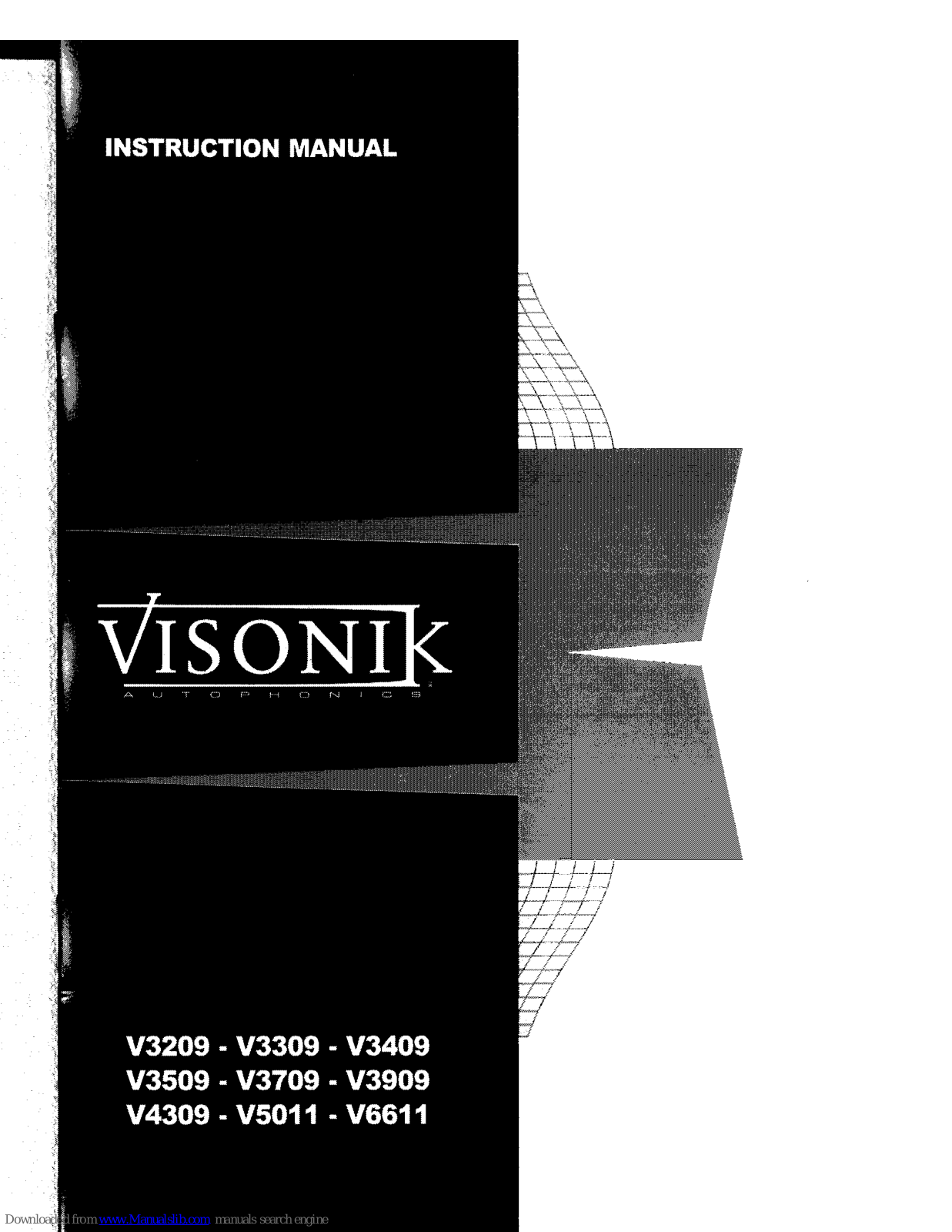 Visonik V3209, V3409, V3309, V3509, V3909 Instruction Manual - ManualMachine.com