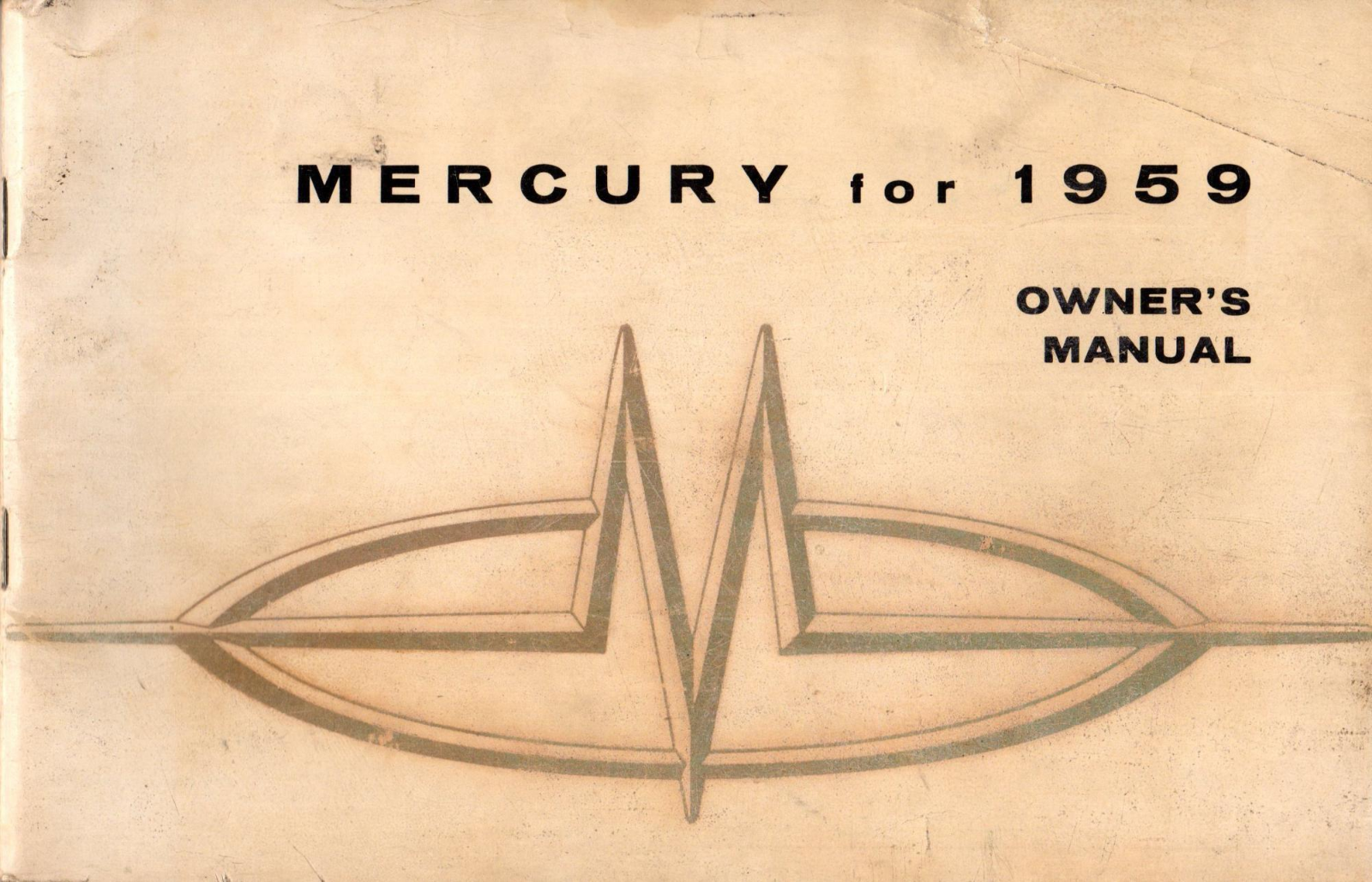 Mercury 1959 Operating Instructions