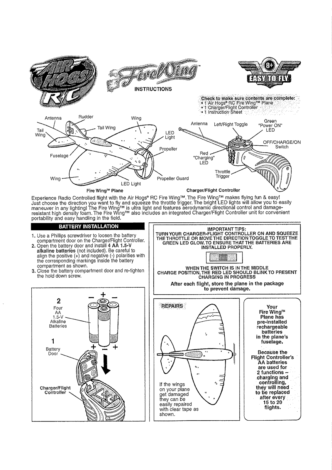 Spin Master Toys Far East 44308RX49, 44308TX49 User Manual