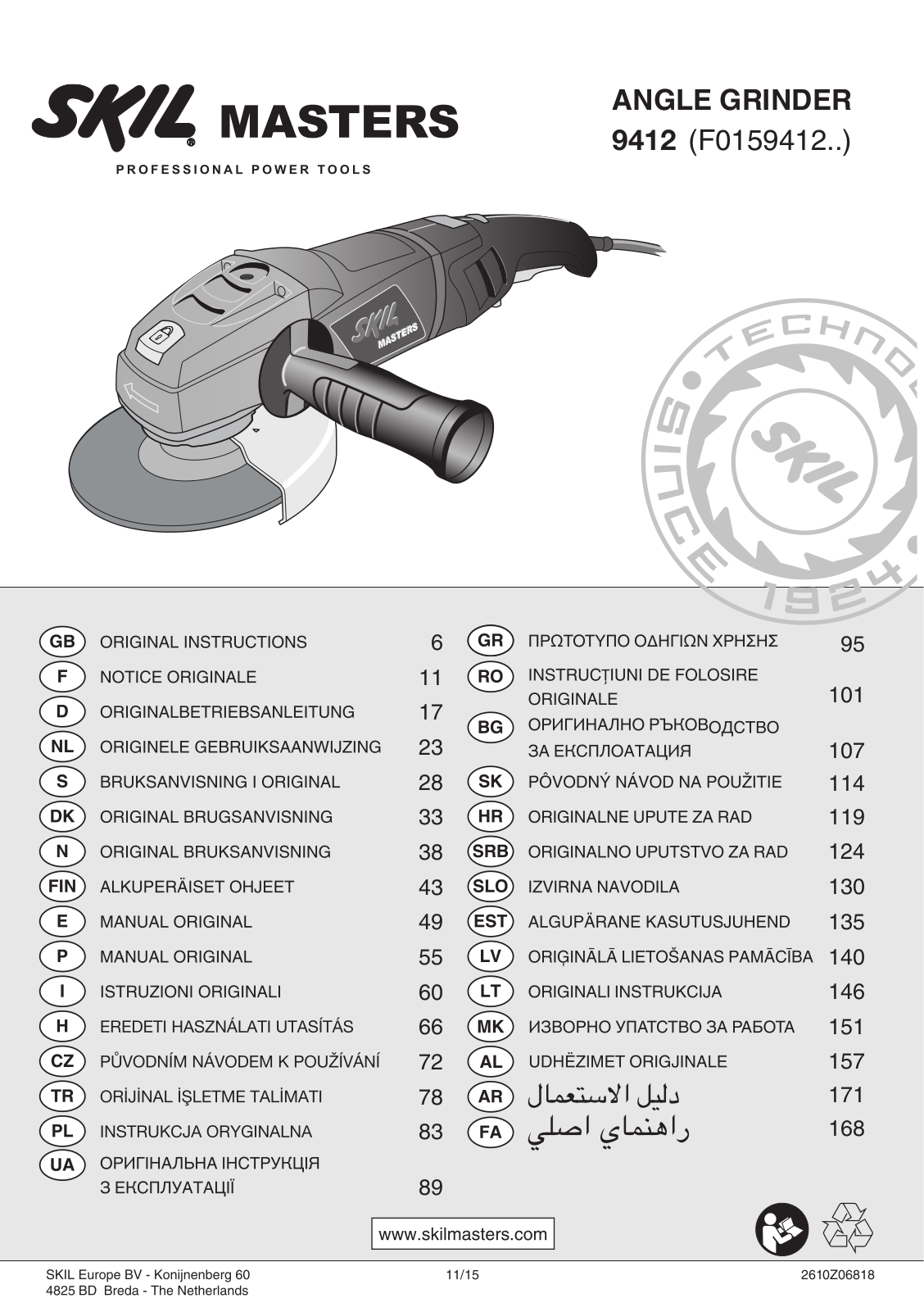 Skil 9412 MA User Manual