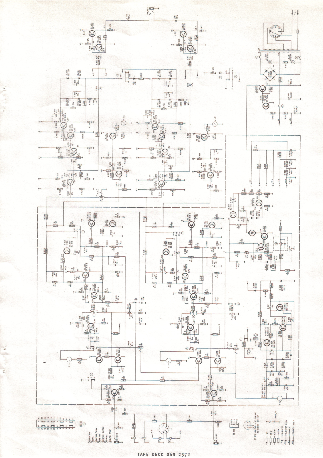 Philips 2572 Schematic