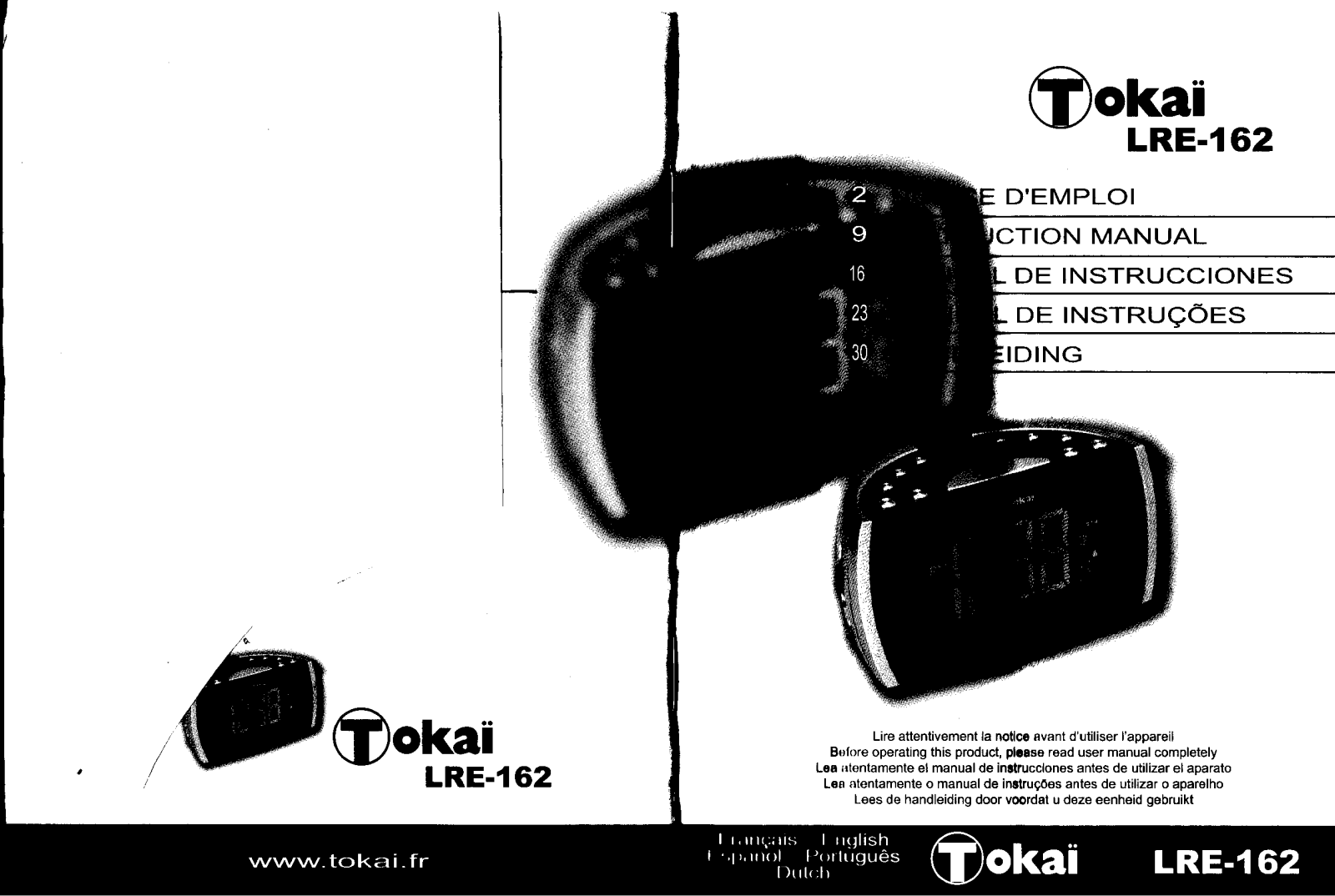 TOKAI LRE-162 User Manual