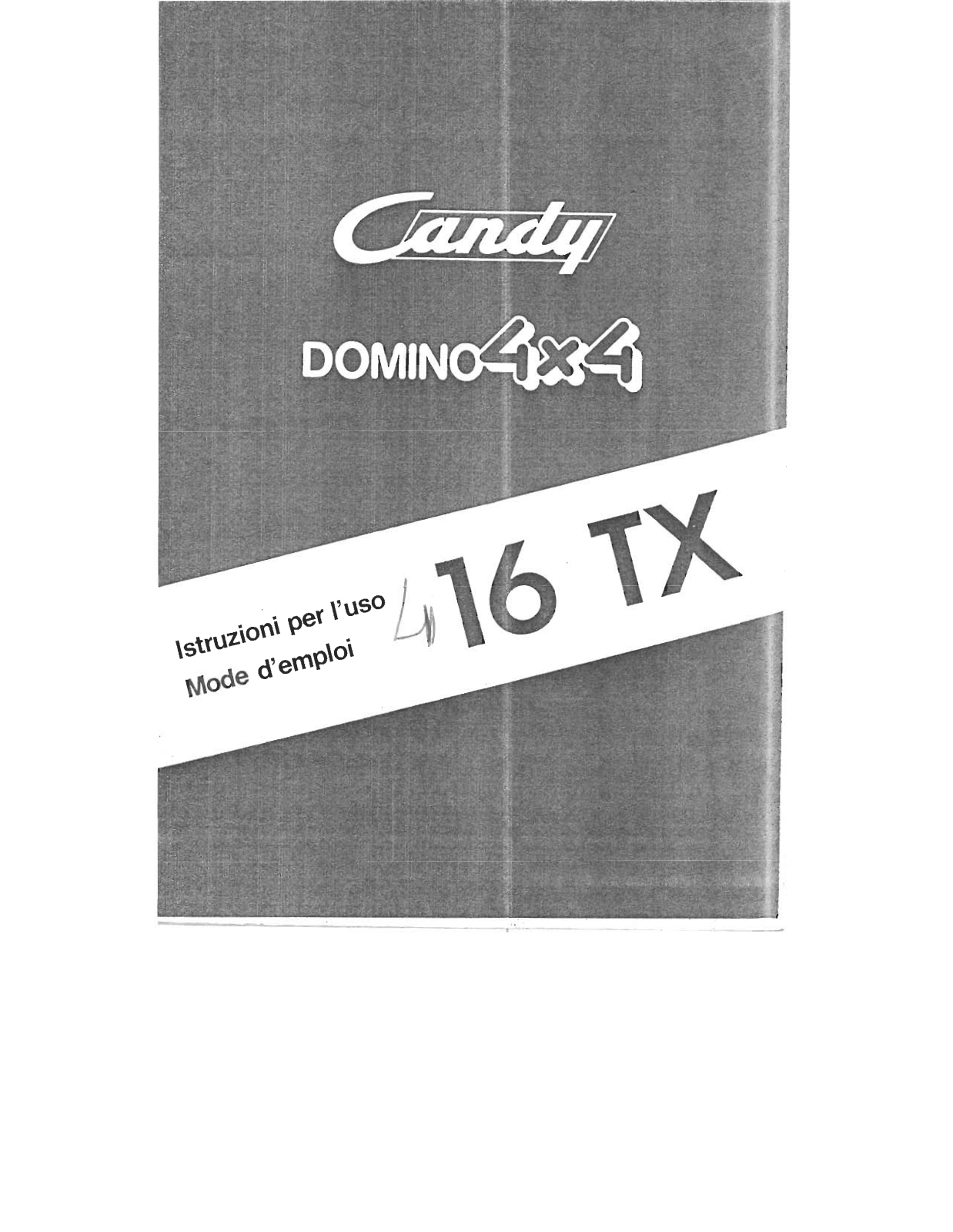 CANDY 16 TX User Manual