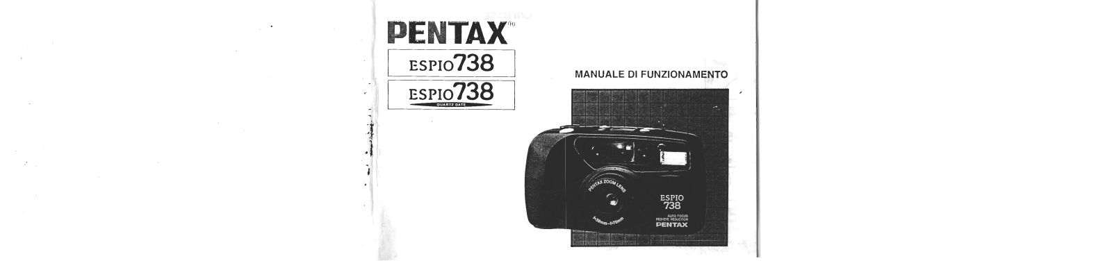 Pentax ESPIO 738 User Manual