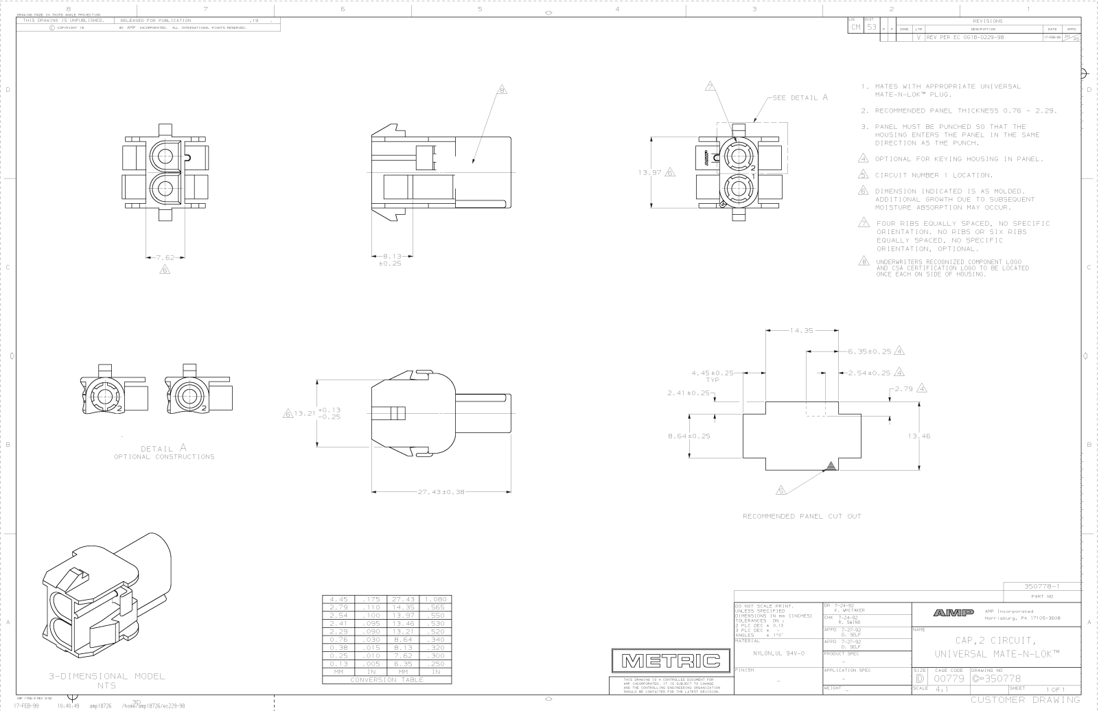 TYCO-ELECTRONICS MNL 2AG Datasheet - ManualMachine.com