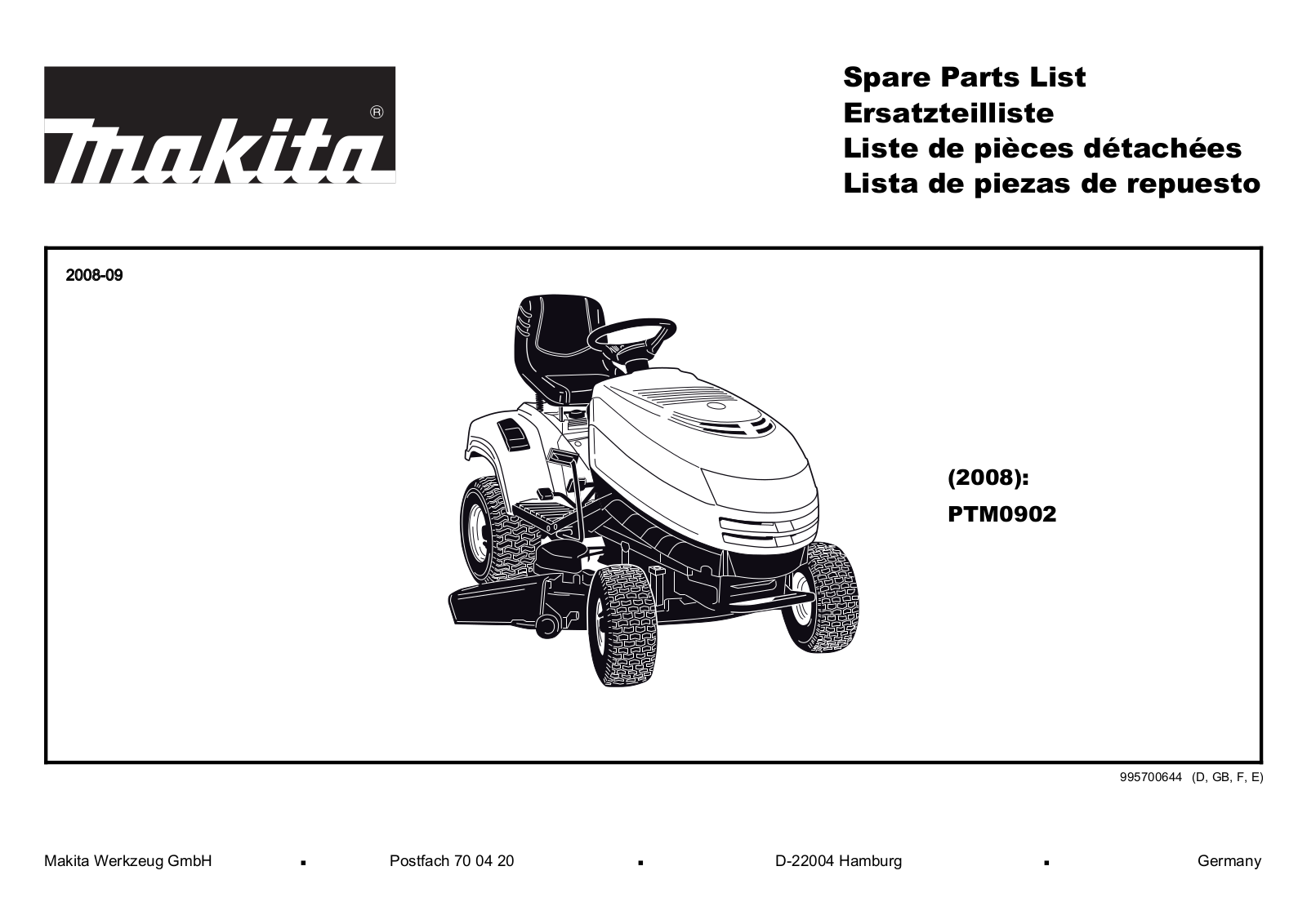 Makita PTM0902 User Manual