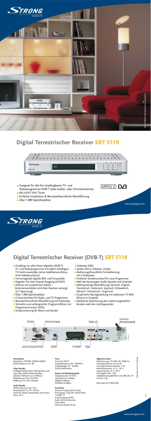 Strong SRT 5119 User Manual