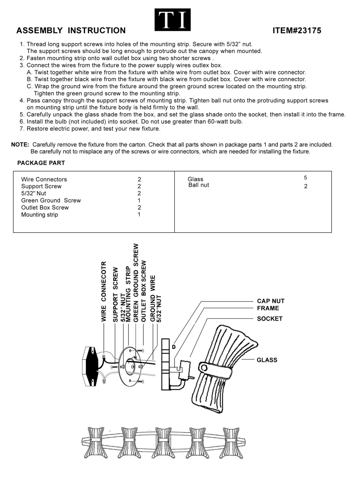 Triarch 23175 User Manual