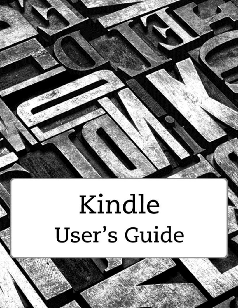 Amazon Kindle Touch 3G Operating Instructions