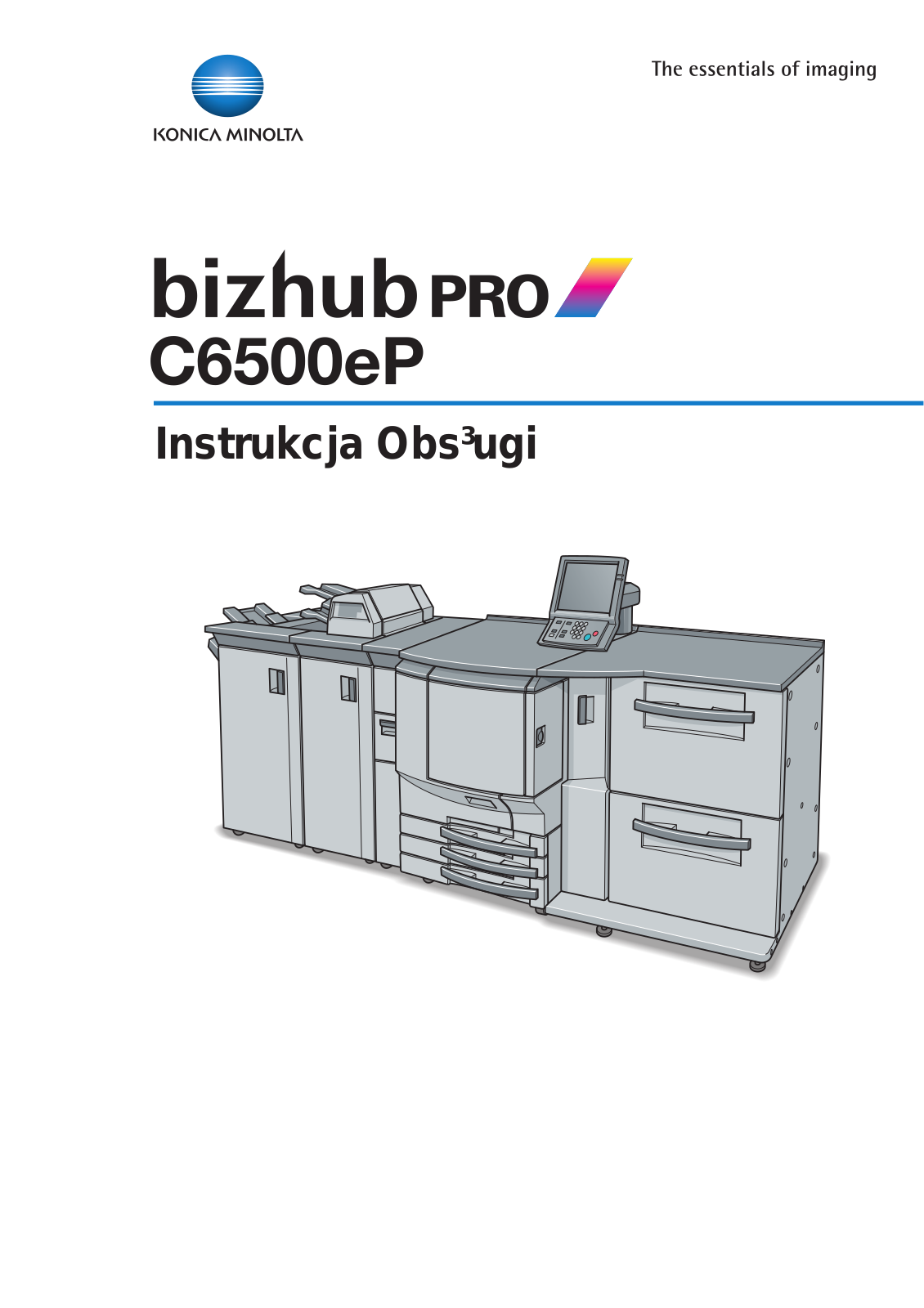 Konica minolta BIZHUB PRO C6500eP User Manual