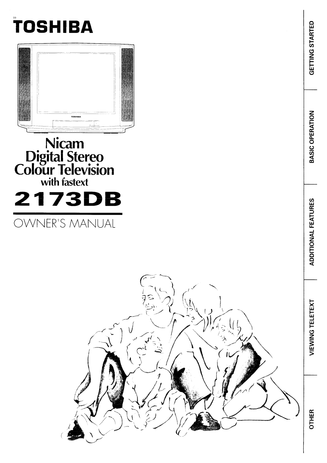 Toshiba 2173DB Owner Manual